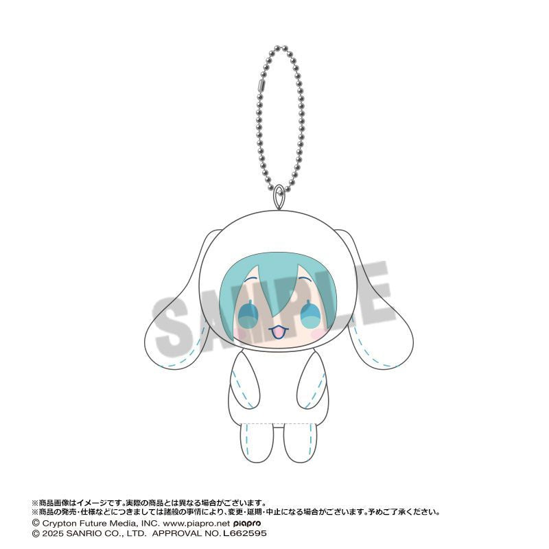 初音未來 x 玉桂狗 毛絨吊飾 (一盒6個)