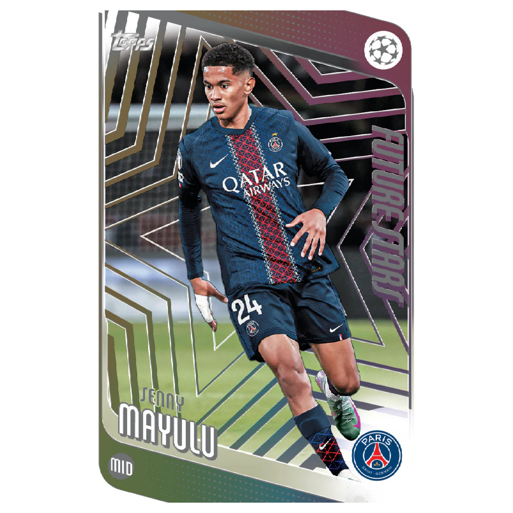 2025-26 Topps UEFA Club Competitions Value 足球 收藏卡牌(手雷版)