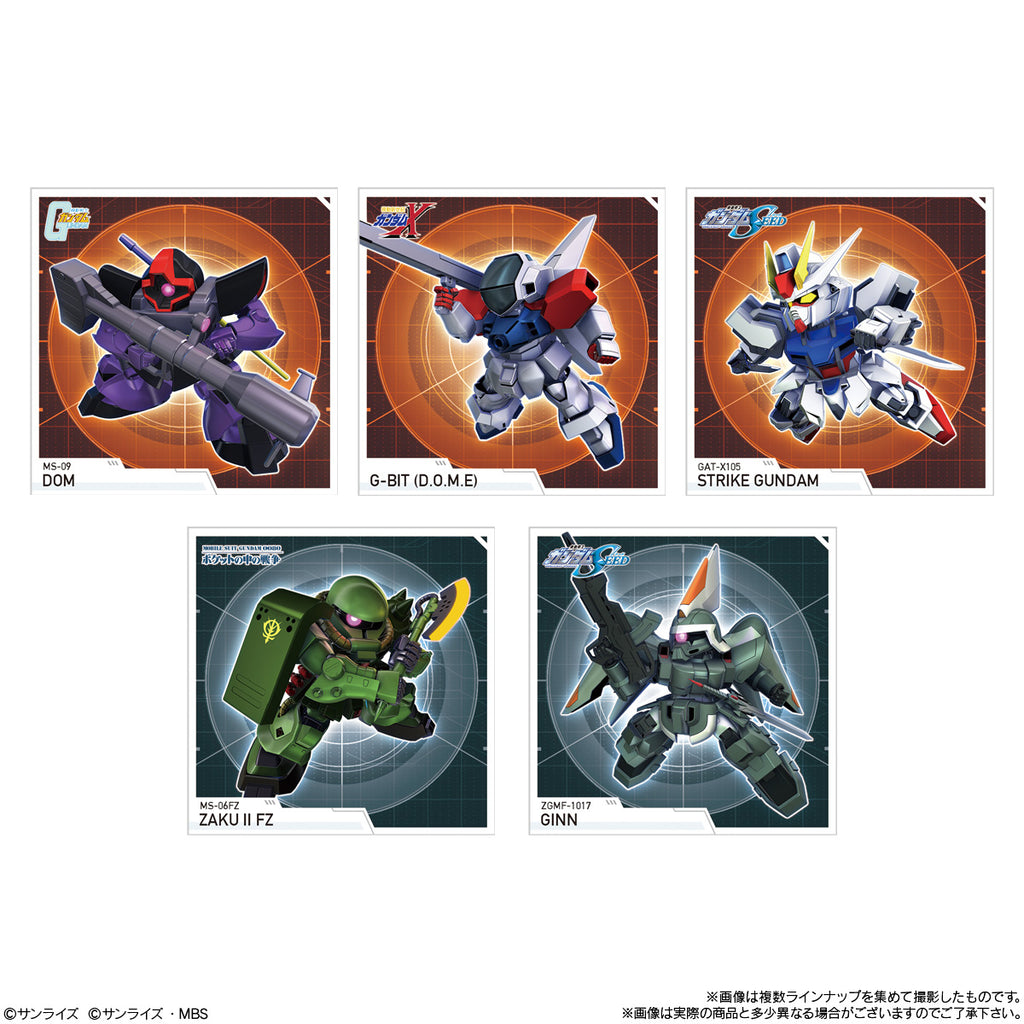 SD 機動戰士高達 G世代永恆 零食貼紙 02 (一盒10包)