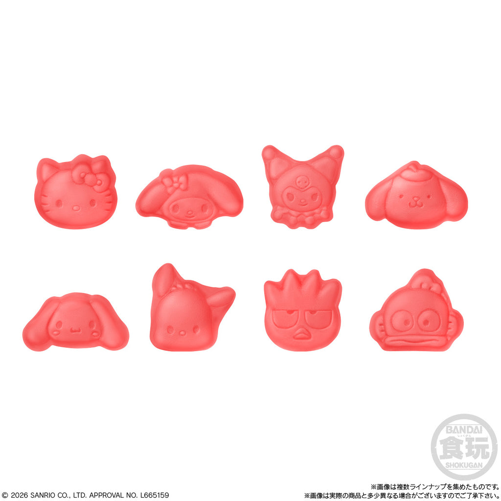 Sanrio角色 氣球雨傘吊飾 & 軟糖 (一盒 8包)