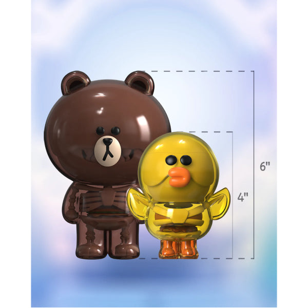 [趣趣解剖系列] LINE FRIENDS - (熊大 / 莎莉)