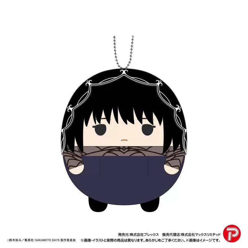 《坂本日常》角色胖胖公仔掛飾 第2彈 (一套6款)