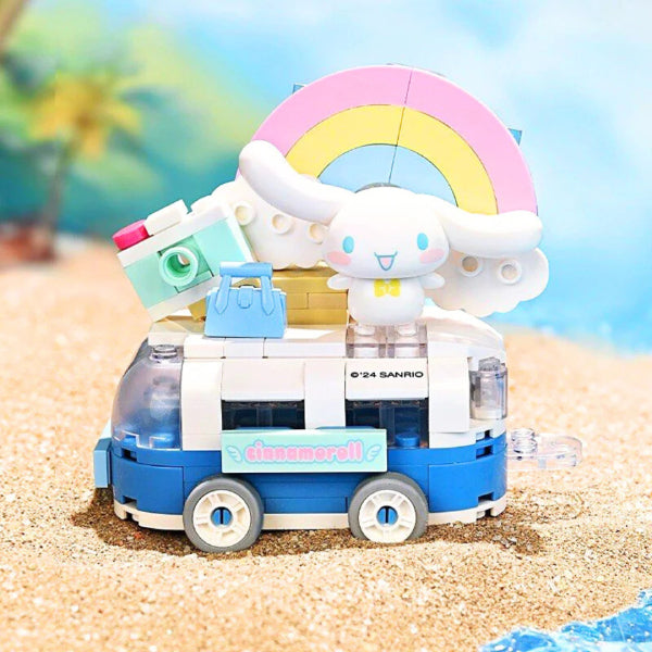Sanrio characters 花車巡游積木 (Hello Kitty / Melody / 肉桂狗 / 布甸狗 / 可羅米 / Pochacco)