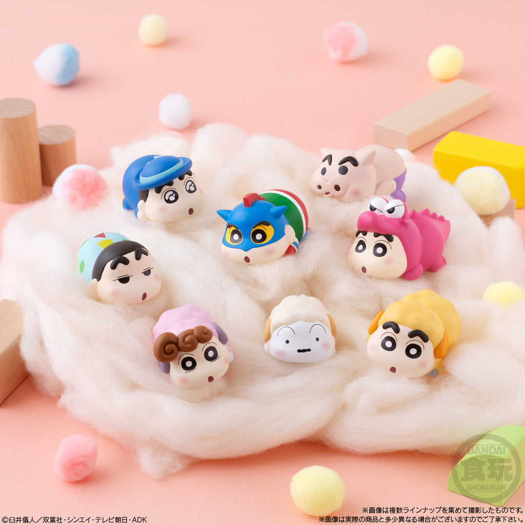 MOCCHIRI KORORIN 蠟筆小新 造型公仔 2 (一盒8個)