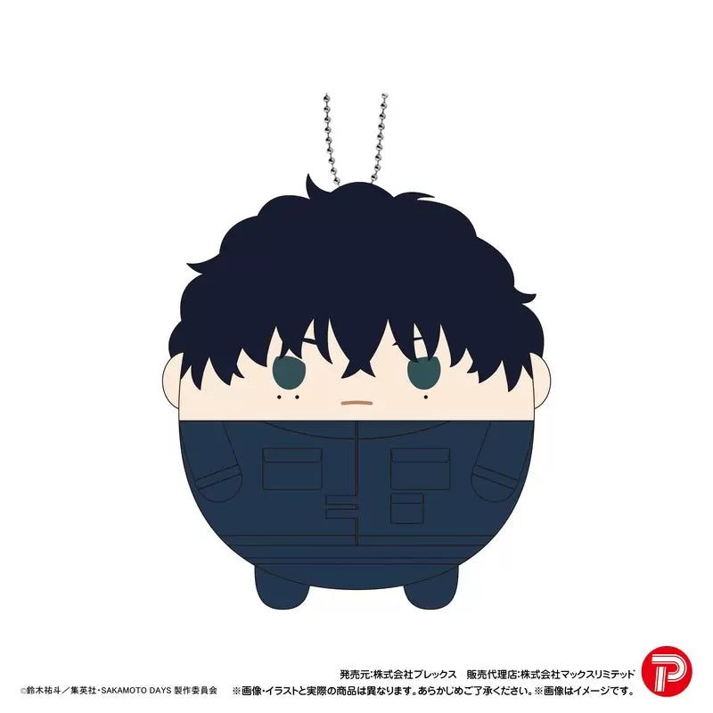 《坂本日常》角色胖胖公仔掛飾 第2彈 (一套6款)