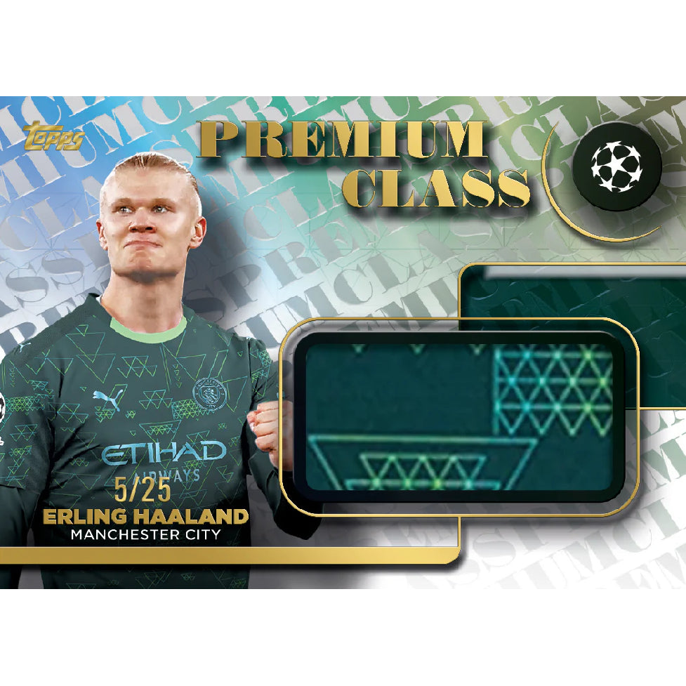 2025-26 Topps UEFA Club Competitions Hobby 足球 收藏卡牌(Hobby版)