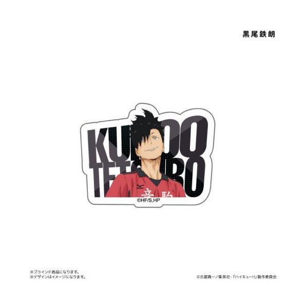 《排球少年》名字亞加力襟章 (一套8款)