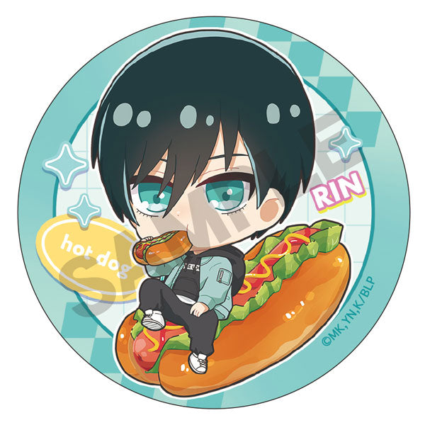 藍色監獄 Chara Peko 連帽衫 襟章 第1彈 (一套8款)