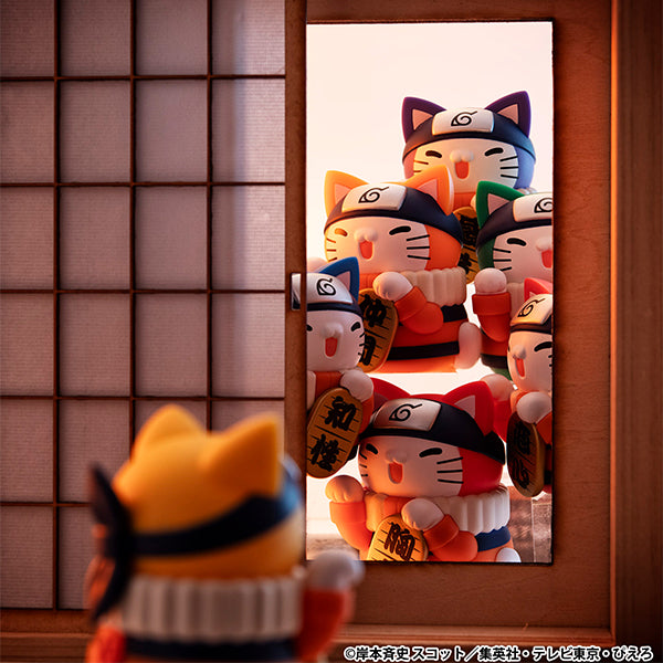 [MEGA CAT]《火影忍者》 嗚門喵 ! 五彩繽FUN招財喵系列 (一套6款)