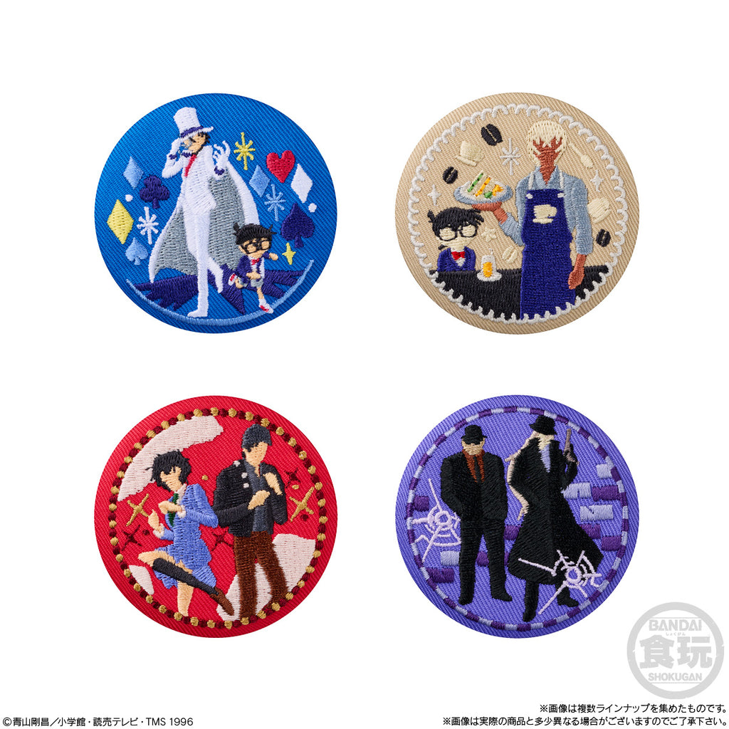 名偵探柯南 刺繡襟章 & 餅乾 (一盒12包)