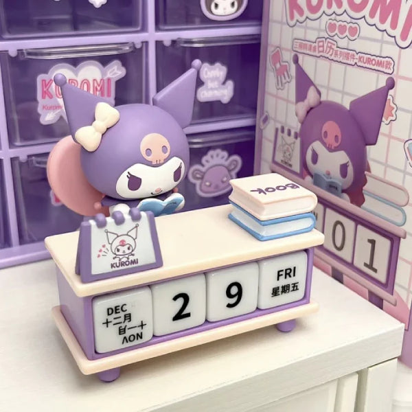 Sanrio characters 課桌日曆擺件系列 (PC 狗/ 可羅米)