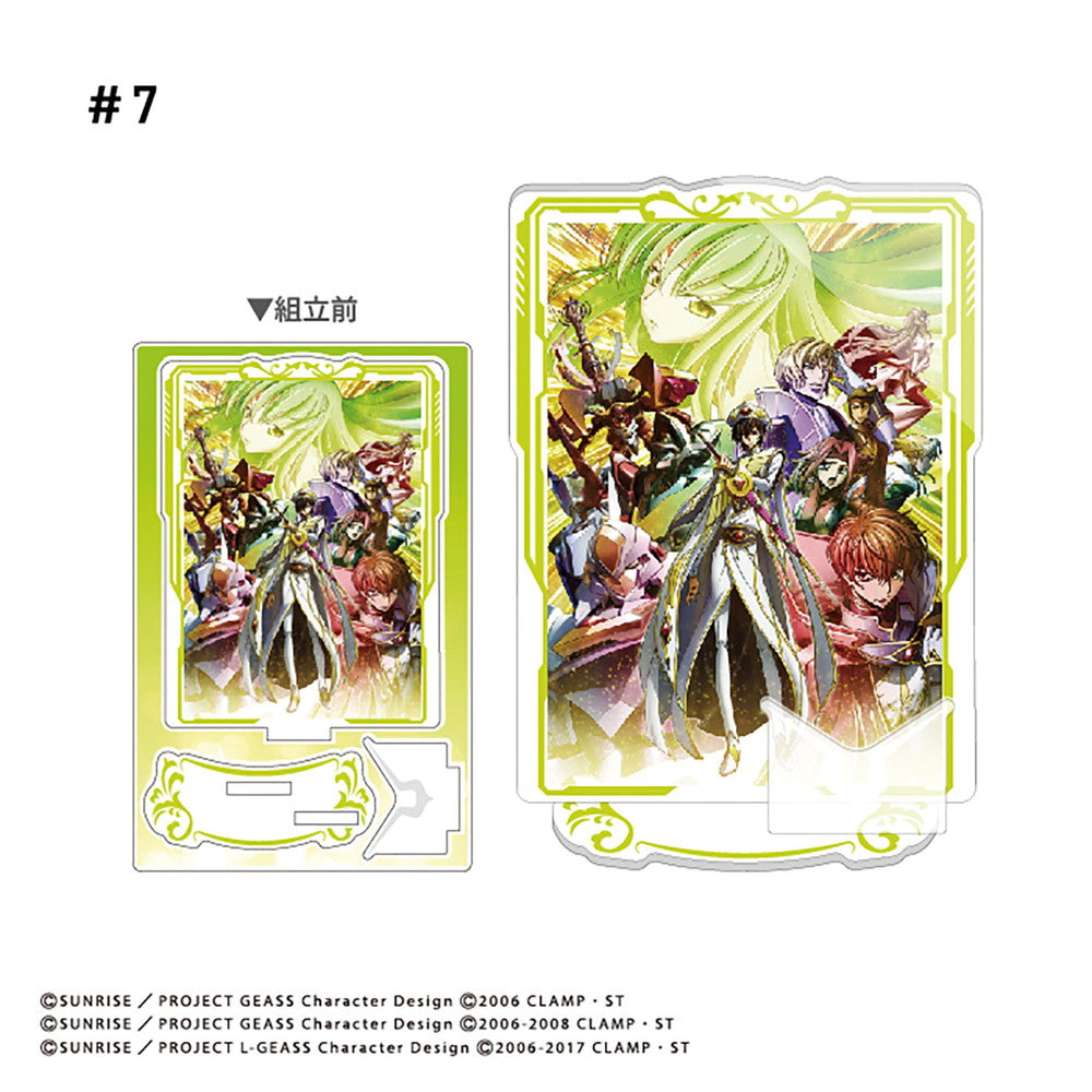 《叛逆的魯魯修》海報風格亞克力立牌 (一盒10個)