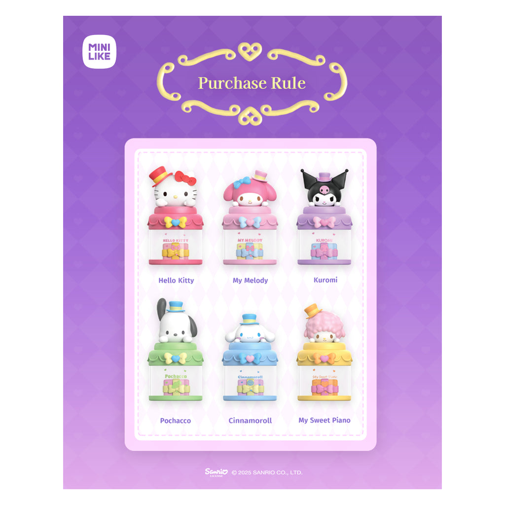 Sanrio 角色驚喜魔術罐系列盲盒 (一盒6個) 三麗鷗