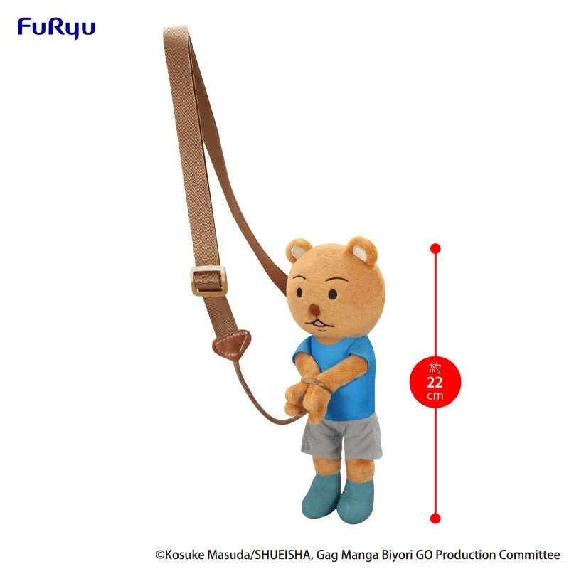 [Plush]《搞笑漫畫日和 GO》被逮捕的熊吉 (便服版 / 泳裝版)