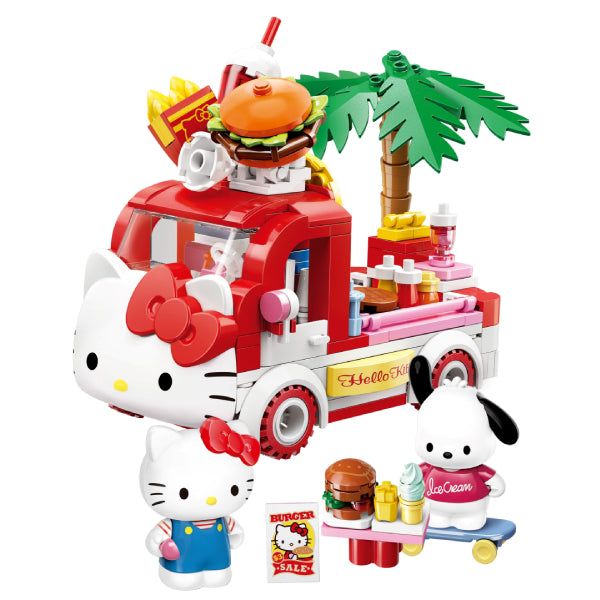 Qman - Hello Kitty 與 Pochacco 的街頭小食餐車