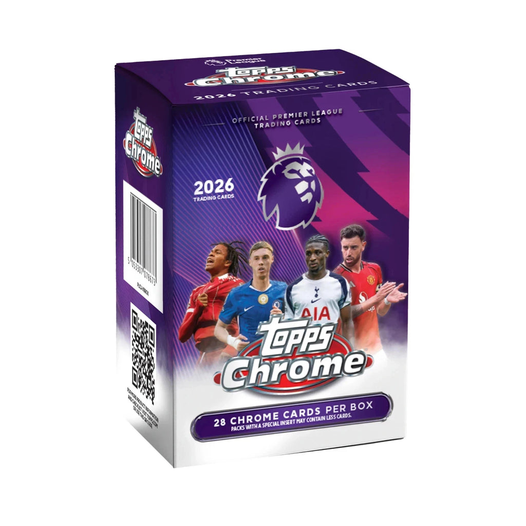 2025-26 Topps Chrome Premier League Value 英超足球 收藏卡牌(手雷版)