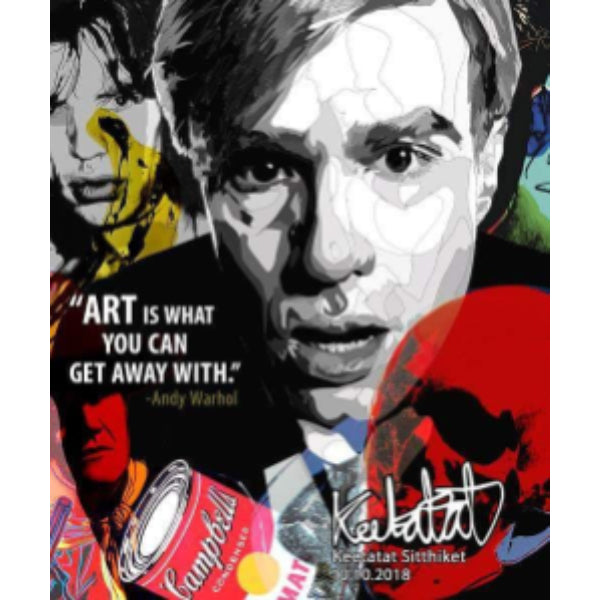 Drawing (Andy Warhol - Art is what you can get away with.)