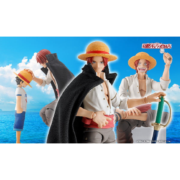 [魂SHOP限定] SHF 紅髮撒古斯 & 路飛 -少年期-