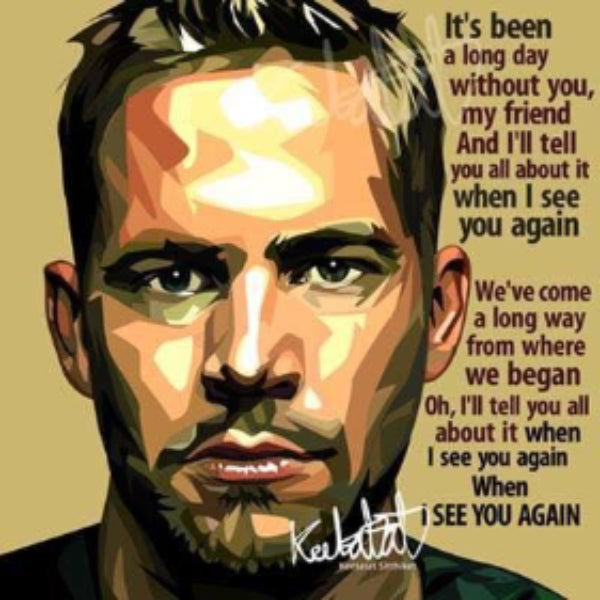 Drawing (保羅·獲加 Paul Walker See You Again)