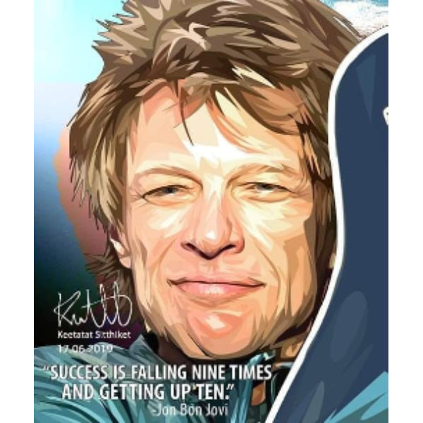 Drawing (Jon Bon Jovi - Success is falling)
