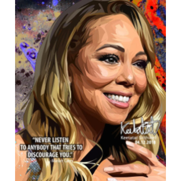 Drawing (Mariah Carey - Never listen to anybody)