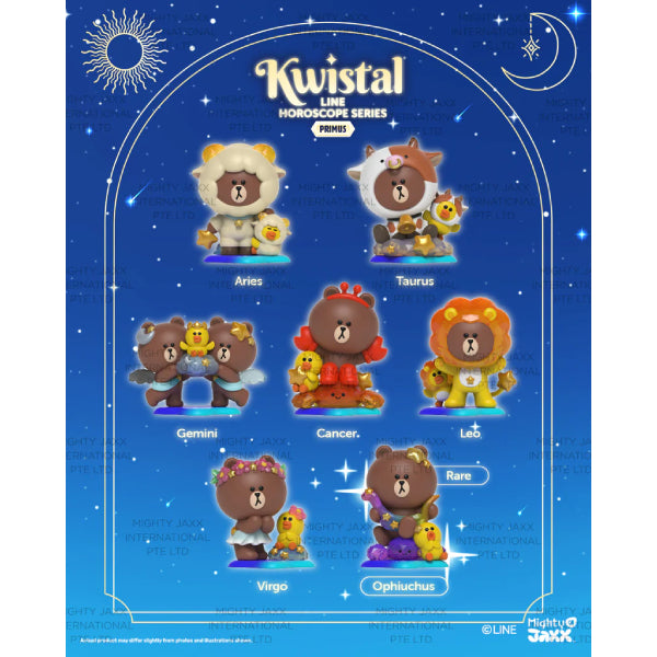 [KWISTAL] LINE FRIENDS x 十二星座 - Primus (一盒6個)