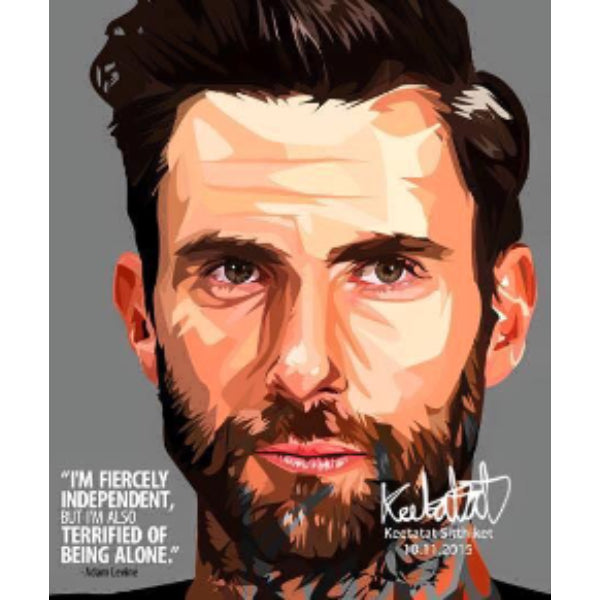 Drawing (Adam Levine I'm Fiercely Independent)