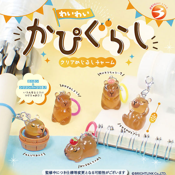 日常水豚造型吊飾 (一盒12個)