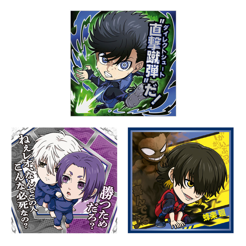 《藍色監獄》威化餅 & 貼紙 (1盒20包)