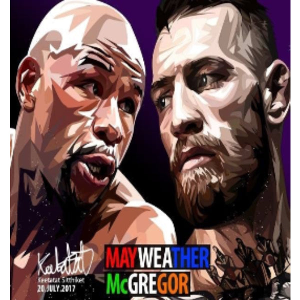Drawing (Floyd Mayweather Vs Conor McGregor)