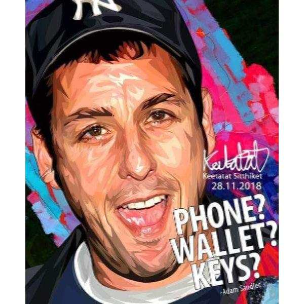 Drawing (Adam Sandler - Phone? Wallet? Key?)