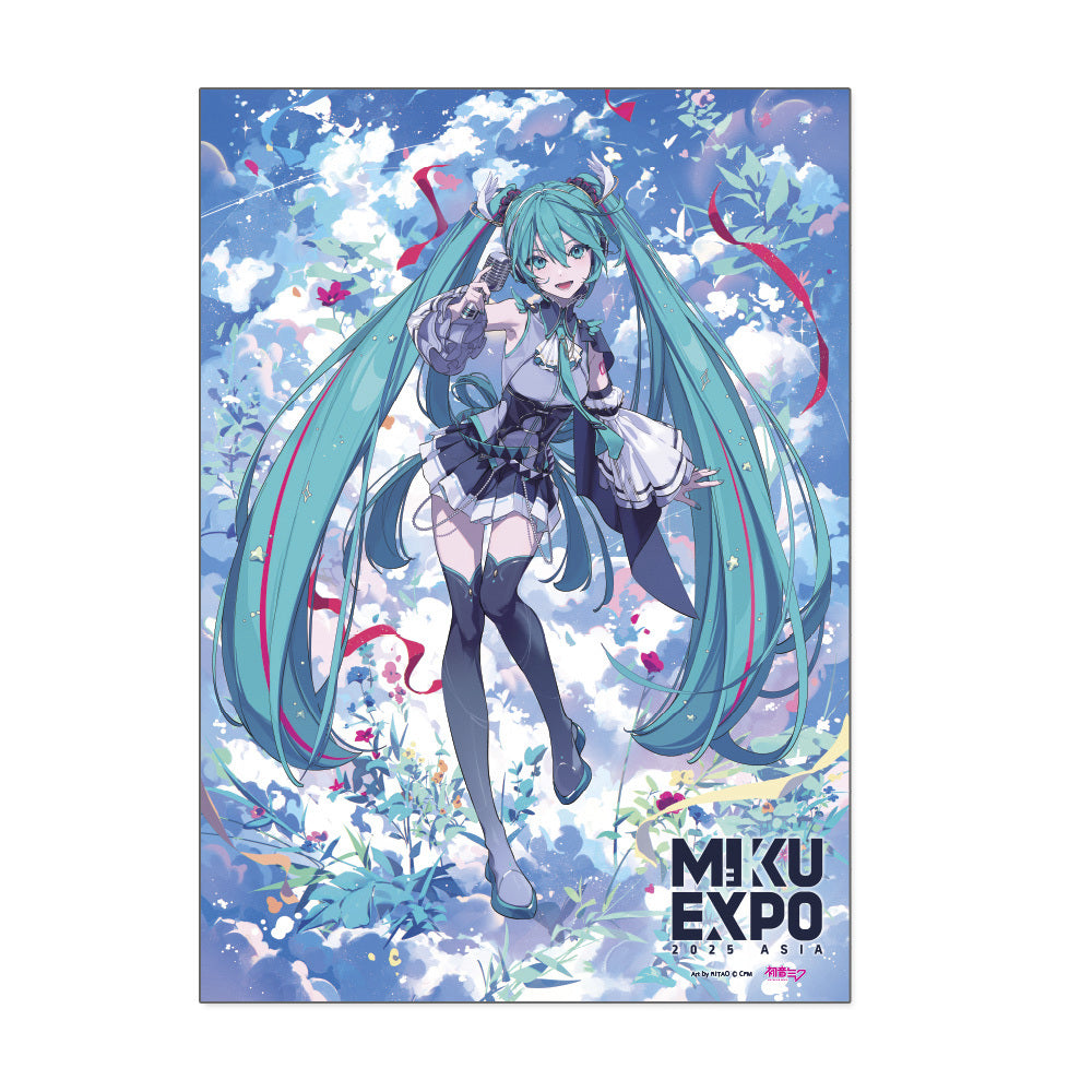 《初音未來巡迴演唱會2025》亞洲香港站限定店產品 - Horizon A3 海報