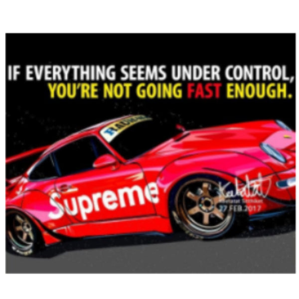 Drawing (RWB Porsche X Supreme - If Everything Seems Under Control)