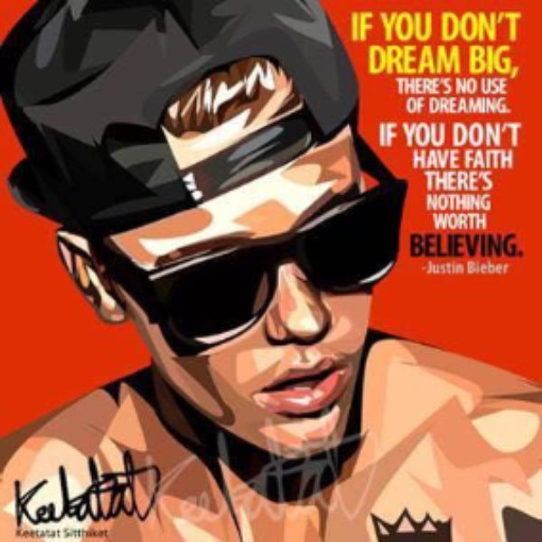 Drawing (Justin Bieber If You Don't Dream Big)