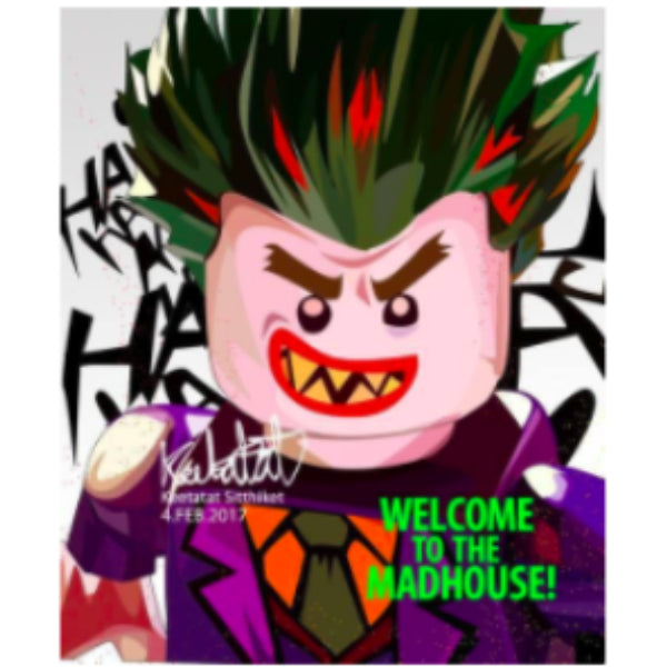 Drawing (小丑 Lego Joker - Welcome To The Madhouse)