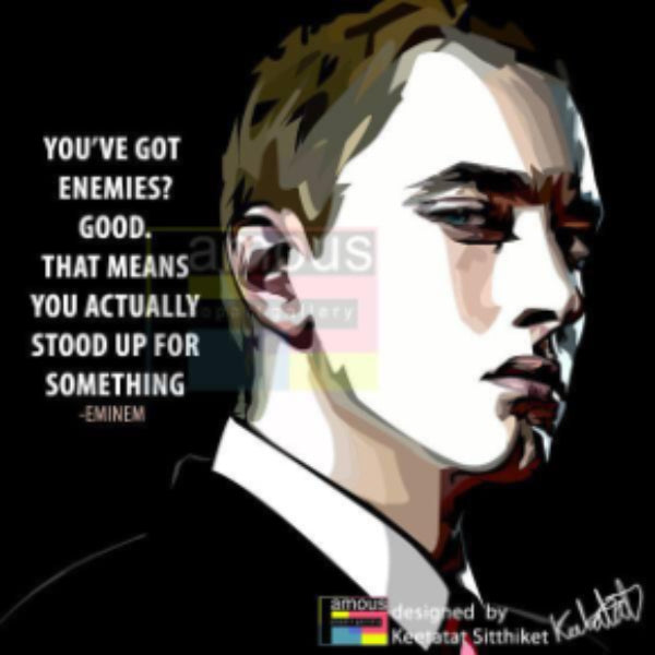 Drawing (Eminem - Black)