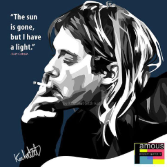 Drawing (Kurt Cobain - Smoking)