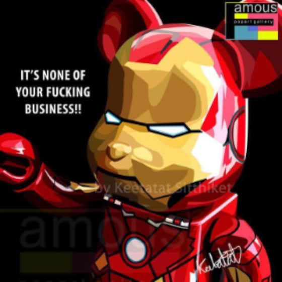 Drawing (Bearbrick - Iron Man)
