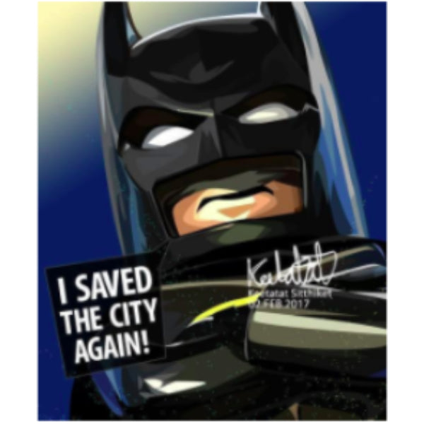 Drawing (蝙蝠俠  Batman - I Saved The City Again)