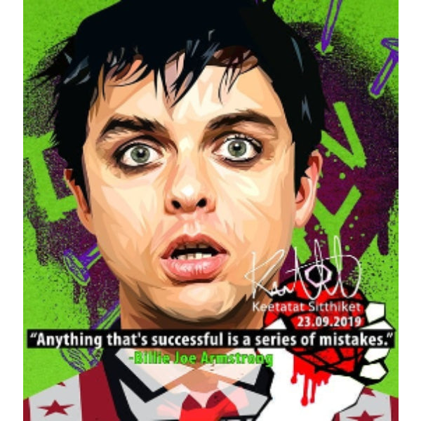 Drawing (Billie Joe Armstrong - Anything that's successful is a series of mistakes)