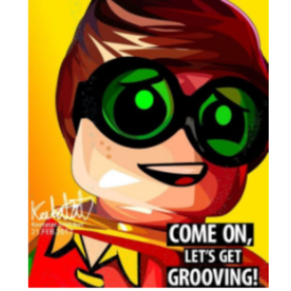 Drawing (羅賓 Lego Robin - Come On, Let's Get Grooving!)