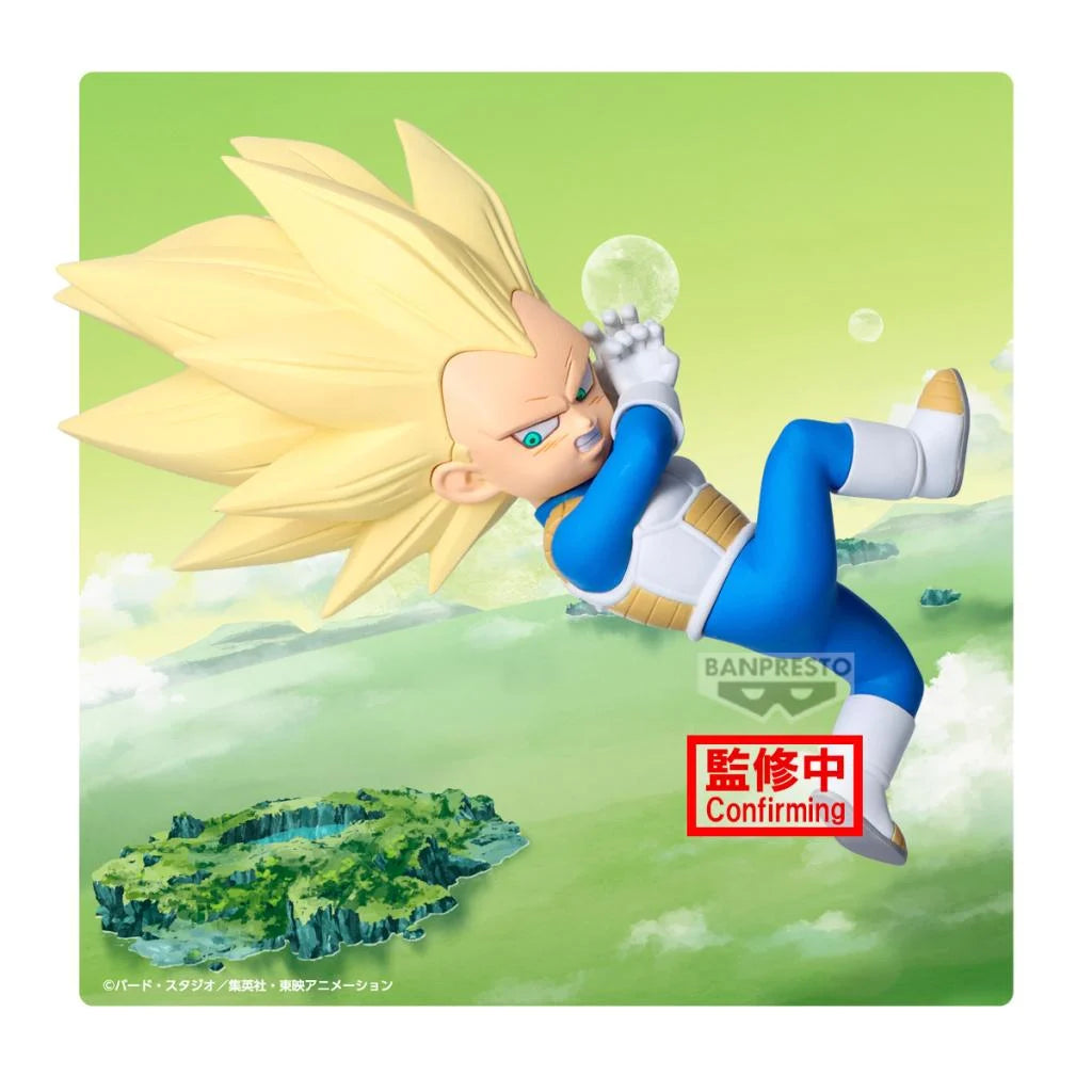 [景品] 龍珠大魔 超級撒亞人3 比達(迷你) 附背景