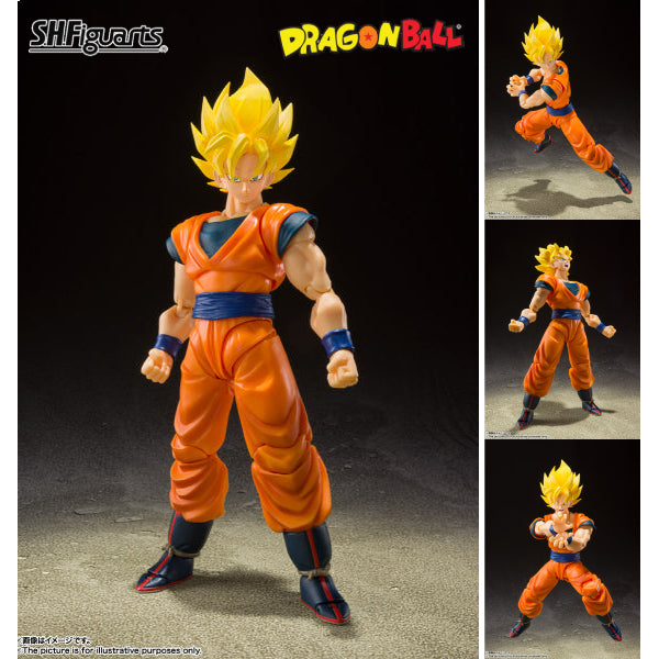 [SHF]《龍珠Z》超級撒亞人悟空 (2024年7月再販版本)