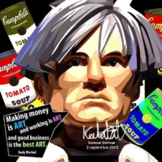 Drawing (Andy Warhol - Making Money Is Art)