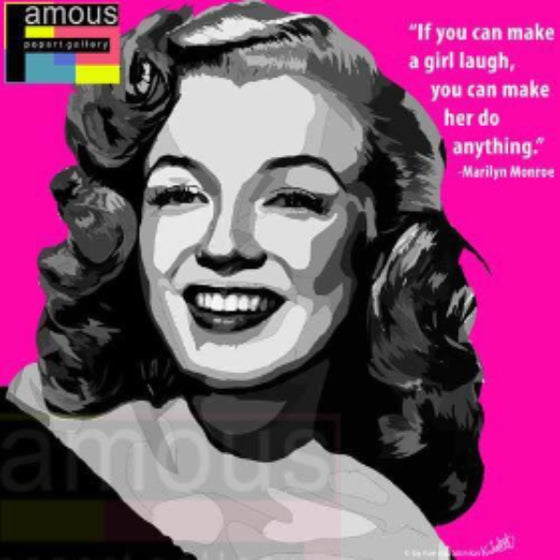 Drawing (瑪麗蓮·夢露 Marilyn Monroe - If you can make a girl laugh)