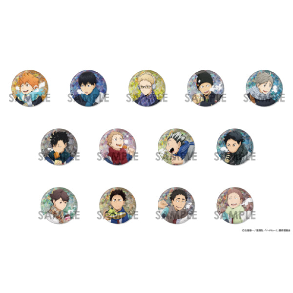 《排球少年》 Holographic Autumn & Winter 襟章 (一套13款) (2025年3月再販版本)