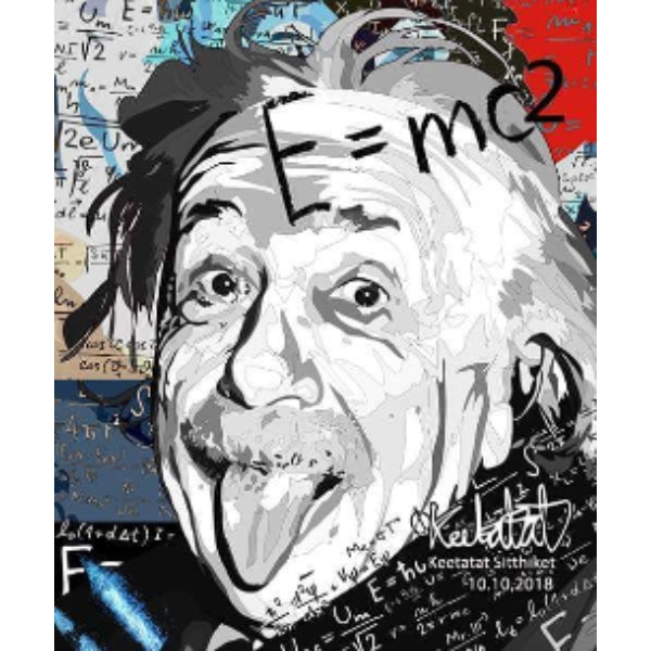Drawing (愛因斯坦 Einstein - E=MC2)