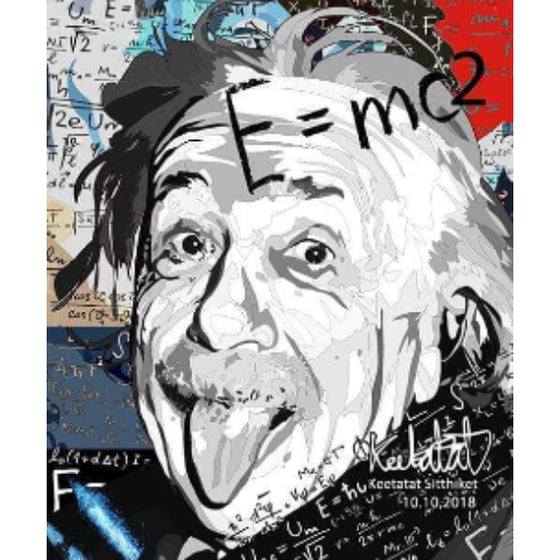 Drawing (愛因斯坦 Einstein - E=MC2)
