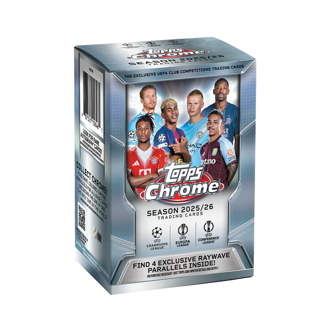 2026 - 26 Topps Chrome 歐聯足球 收藏卡牌 (手雷版)