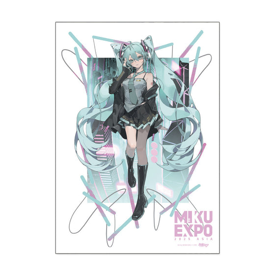 《初音未來巡迴演唱會2025》亞洲香港站限定店產品 - City Exclusive A3 海報